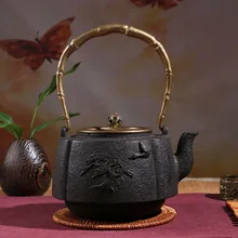 1.6л луногусиный узор оксидированный чугун без покрытия чайный набор кунг-фу чайник