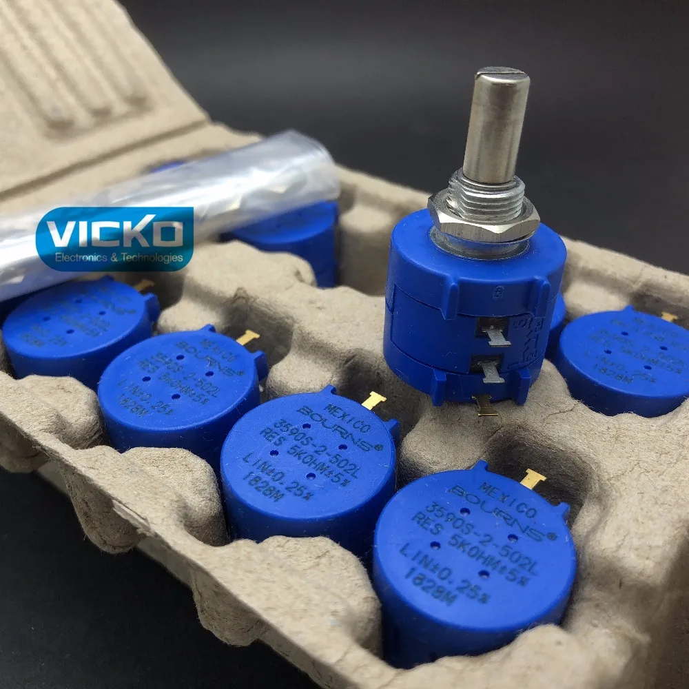 ORIGINAL 3590S 2 502L 5K BOURNS 3590S precision multi turn