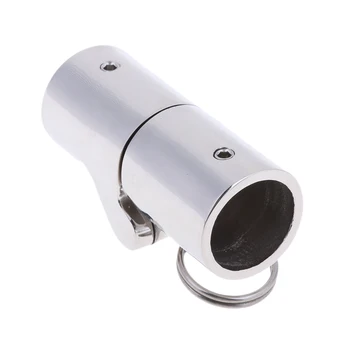 

25mm 1" Folding Swivel Tube Pipe Connector Boat Marine Hardware