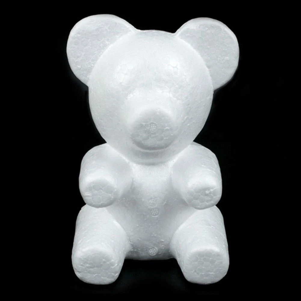 Кролик Медведь Сердце моделирование пенополистирол пенопласт ремесло DIY подарки на день Святого Валентина