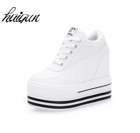 

Free Shipping Shoes Woman Increasing Heel Autumn Style Casual Student Shoes Zapatos Mujer Zapatillas Deportivas