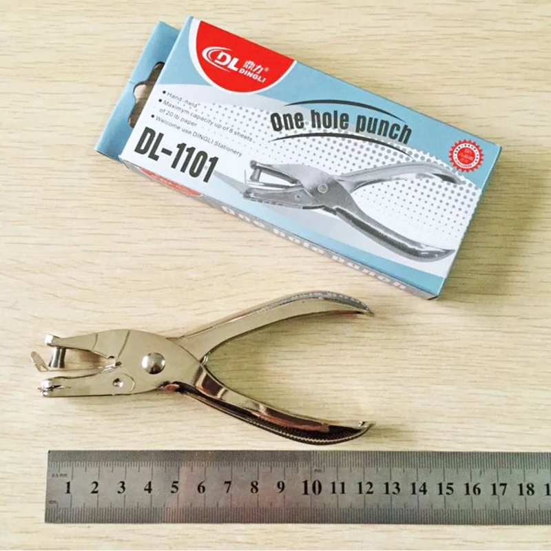 1pcs Scrapbooking Plier Puncher Hole Circle Card Cut Craft Sheet Cardmaking Handicraft Tool Paper Punch Office Statinery School paper cutter paper punch hole punching tools paper craft punch circle hole punch