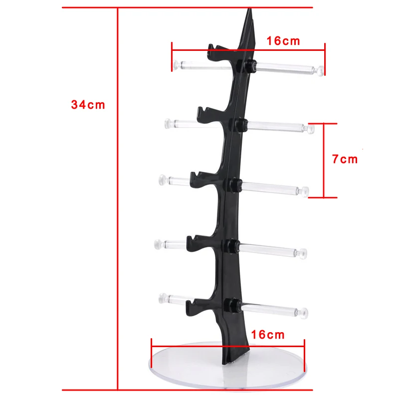5 пар солнцезащитные очки дисплей полка солнечные очки пластиковый ободок выставная стойка магазин дисплей стенд держатель стойки 899