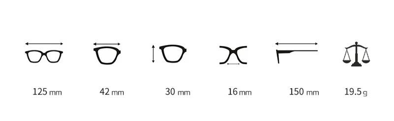 Vintage Eyeglasses Men Tiny  detail (1)