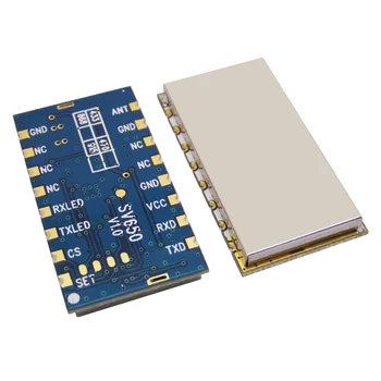

2pcs/lot NiceRF SV650 500mW high power data transceiver GFSK Si4432 TTL/ rs485 wireless module free shipping