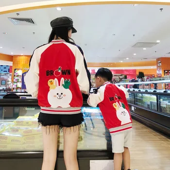 

Mom Son Outfits Boys Jacket Mama Bear Baby Bear Shirts Twins Mother and Daughter Clothes Best Friends Shirts Family Clothing