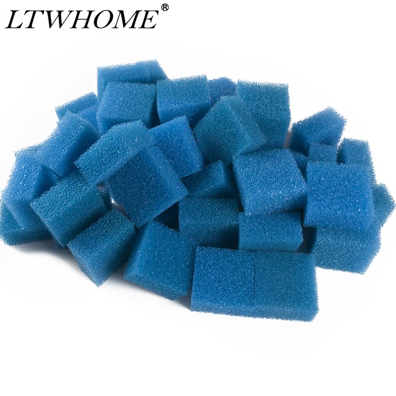 LTWHOME Coarse Foam Filter Pads for Fish Tanks Fits for Juwel Compact / Bioflow 3.0 pre filter sponge,activated carbon filter pads