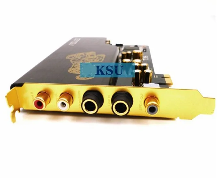 Для оригинальной ASUS Xonar Essence Stx tiger профессиональная звуковая карта PCI E 1X support Pci e1x 4x