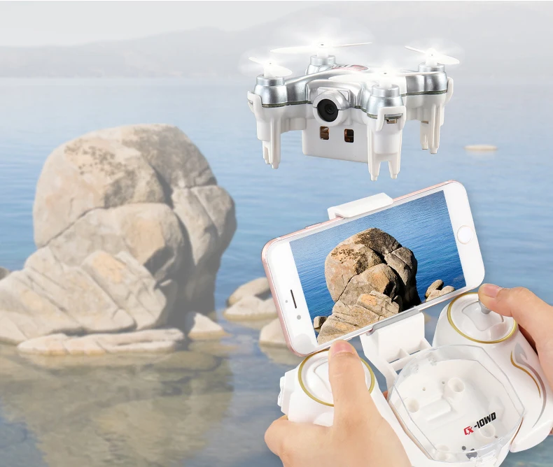 

Cheerson CX-10WD-TX Dron with 0.3MP HD Camera Phone APP WIFI control RC Done pocke Quadcopter Helicopter POCKET drone dron