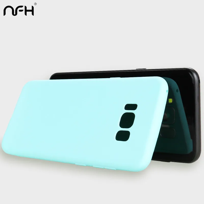 

Soft Case For Samsung Galaxy S8 S9 Plus A5 J5 A7 J7 J3 2017 2016 on C9 Rubber Candy Cute Fundas Coque Covers Matte Silicone Case