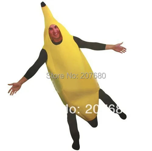 adult fancy dress funny banana costume suit novelty halloween carnival party decorations - Banana Costume Halloween adult fancy dress funny banana costume suit novelty halloween carnival party decorations - Banana Costume Halloween