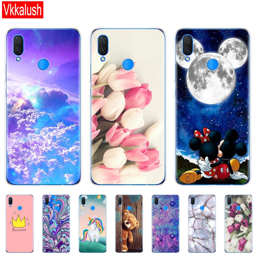 

Silicon Case For Huawei Nova 3 3i 3e Phone Case Soft TPU Cover For Nova3 Nova3i INE-LX2 INE-LX9 Funda Back Cover Coque Bumper