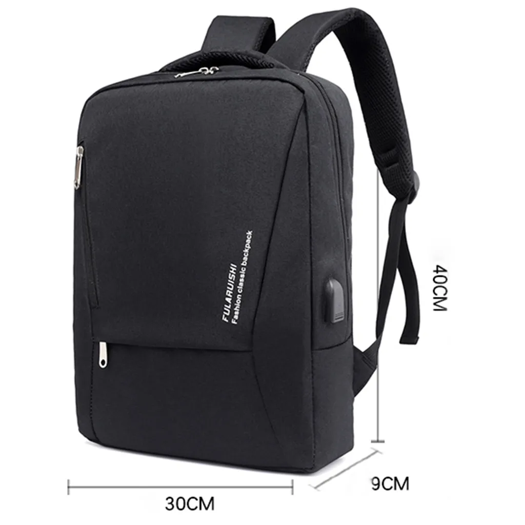 

Fashion man laptop backpack usb charging computer backpacks casual style bags large male business travel bag 40 Drop Shipping