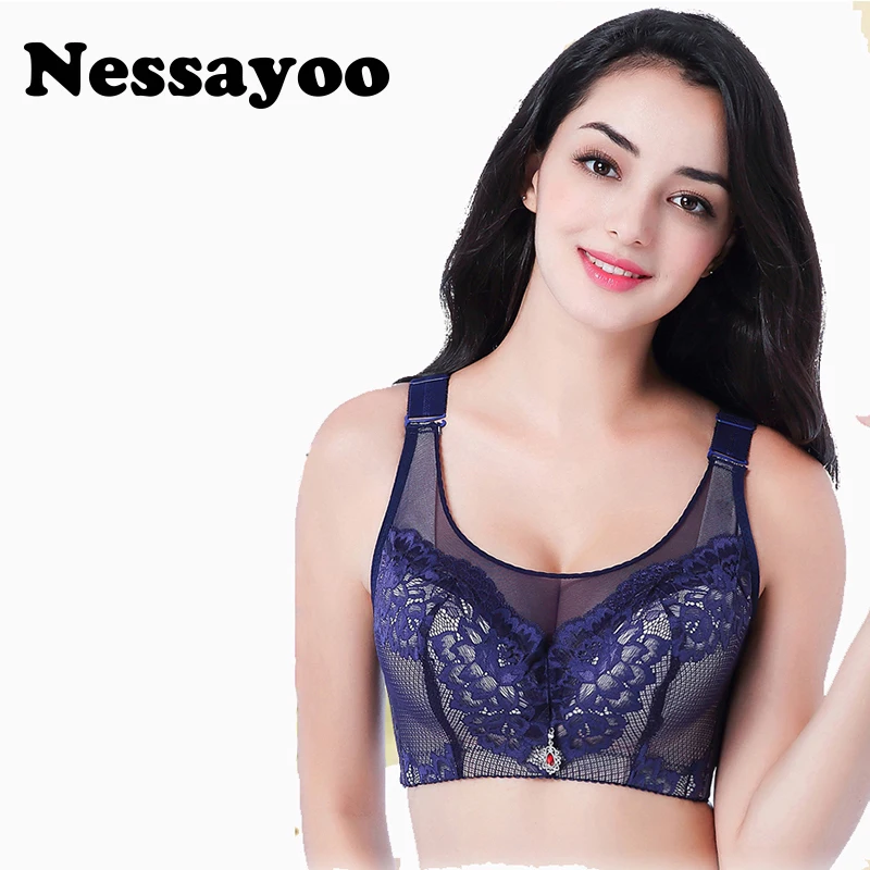 Женский однотонный бюстгальтер с чашками пуш ап размеры 44 48|bra plus size|bra sizebra |
