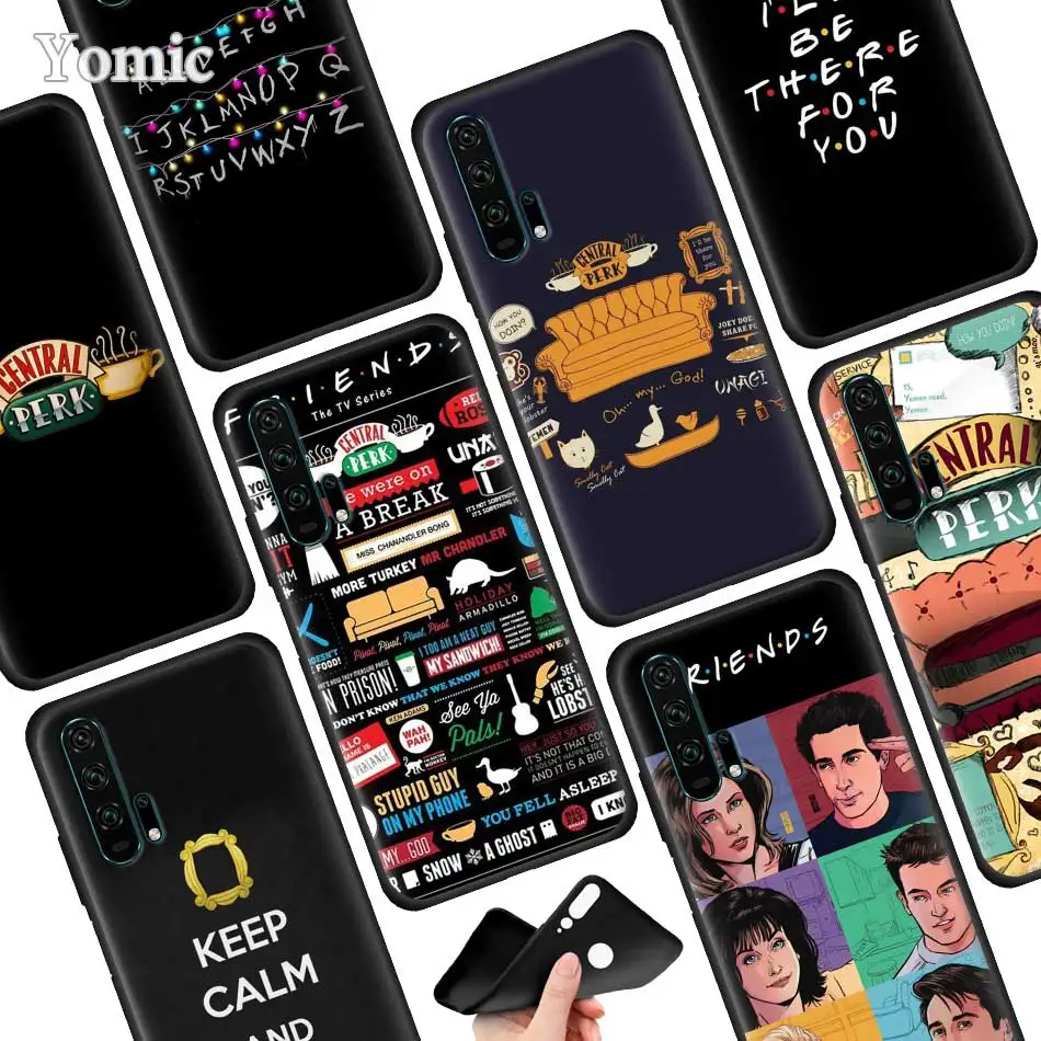 

Friends TV Show Series Sitcom Back Silicone Case for Huawei P30 P20 Pro P9 P10 P20 P30 Lite P Smart Plus Mate 10 20 Pro Case