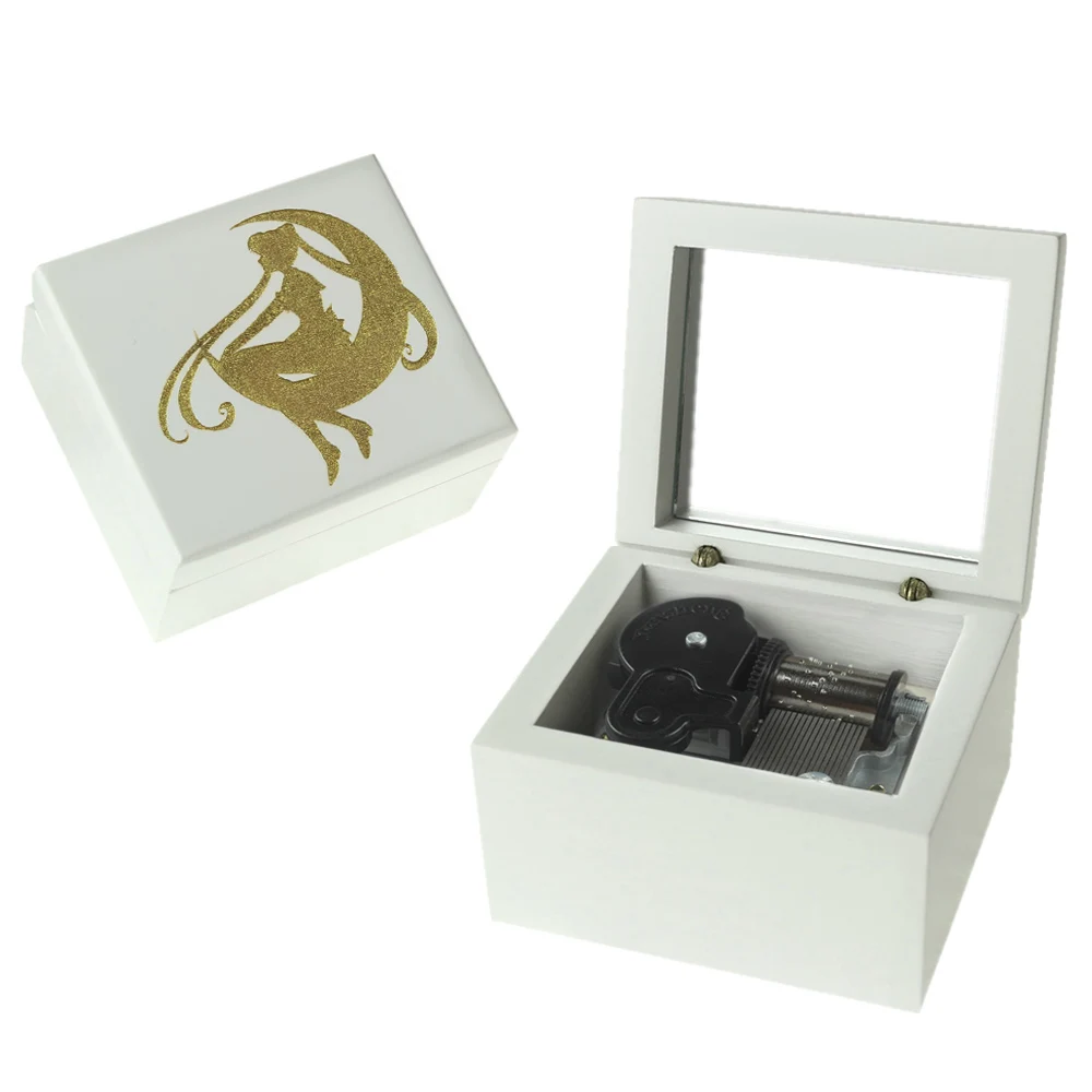 

Sinzyo Handmade Wooden Sailor Moon Music Box Birthday Gift For Christmas,Birthday,custom engraved music box,personalized gift