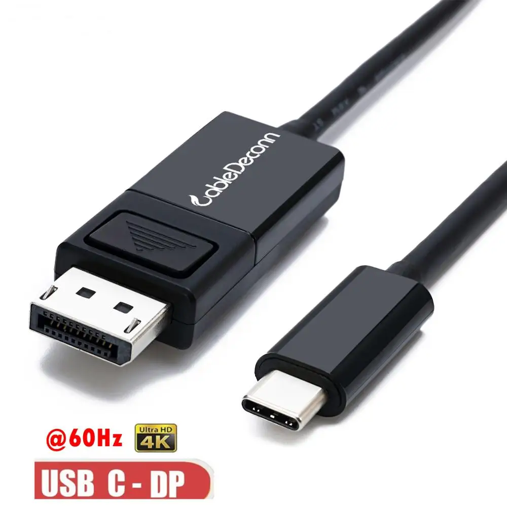 

Type c USB 3.1 c to Displayport 60Hz 4K HD video and audio cable