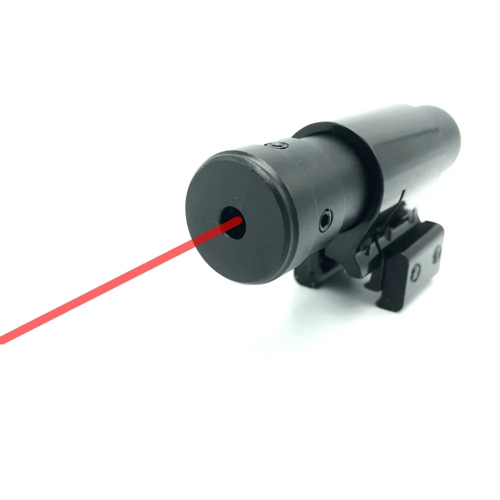 

Red Dot Laser Sight Pistol 50-100M Range 635-655nm Adjustable 11mm 20mm Picatinny Rail Hunting Accessory