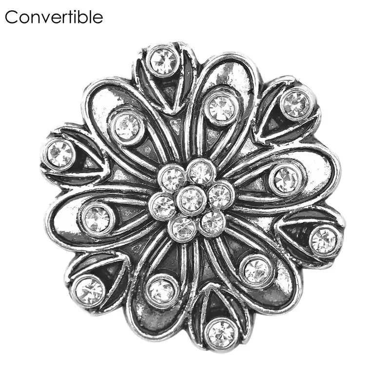

Hot Rivca Pearl Cameo Flower Crystal Rhinestone magnetic brooch for Women Vintage Muslim Brooch magnetic pin accessory brooches