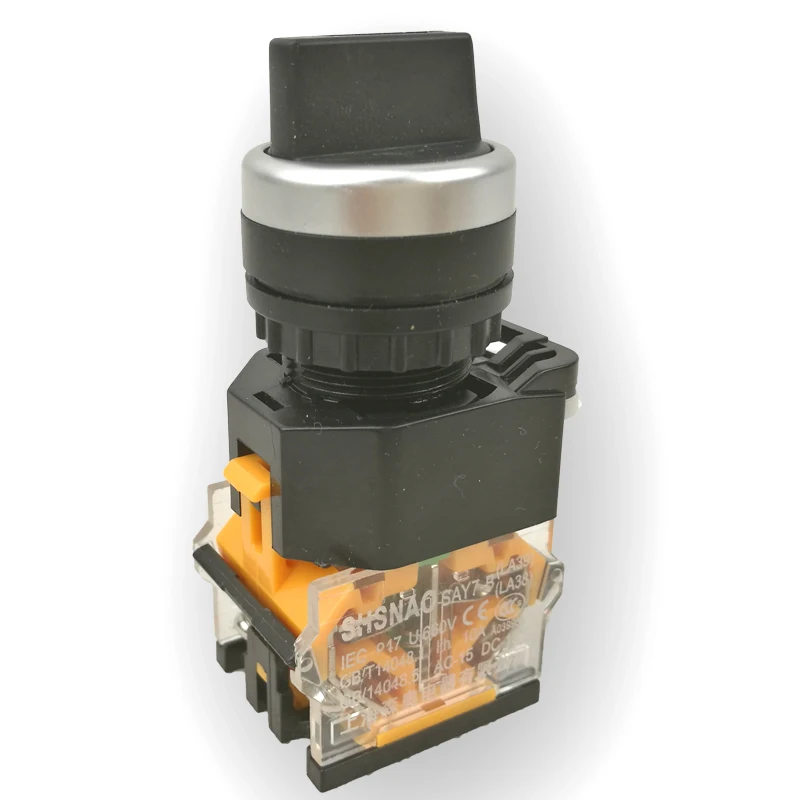 1PCS LA38 11X2 LA38 11*2 2 Position NO NC Maintained Select Selector