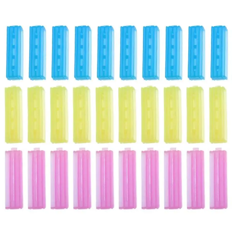 

10pcs/Lot Colored Hair Clip Hairdressing Wave Perm Rod Corn Curler Hair Hairdressing Clip Curler Maker Styling DIY Tool&Props