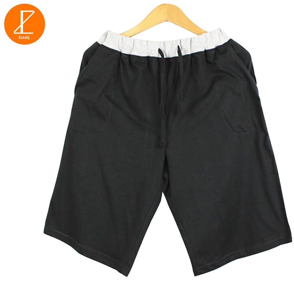 Ezsskj Men Yunth Boys Baggy Tie Elastic Basketball Shorts Cotton beach