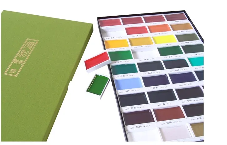 Watercolor Paint Set Kuretake Solid Watercolor Paint Japan