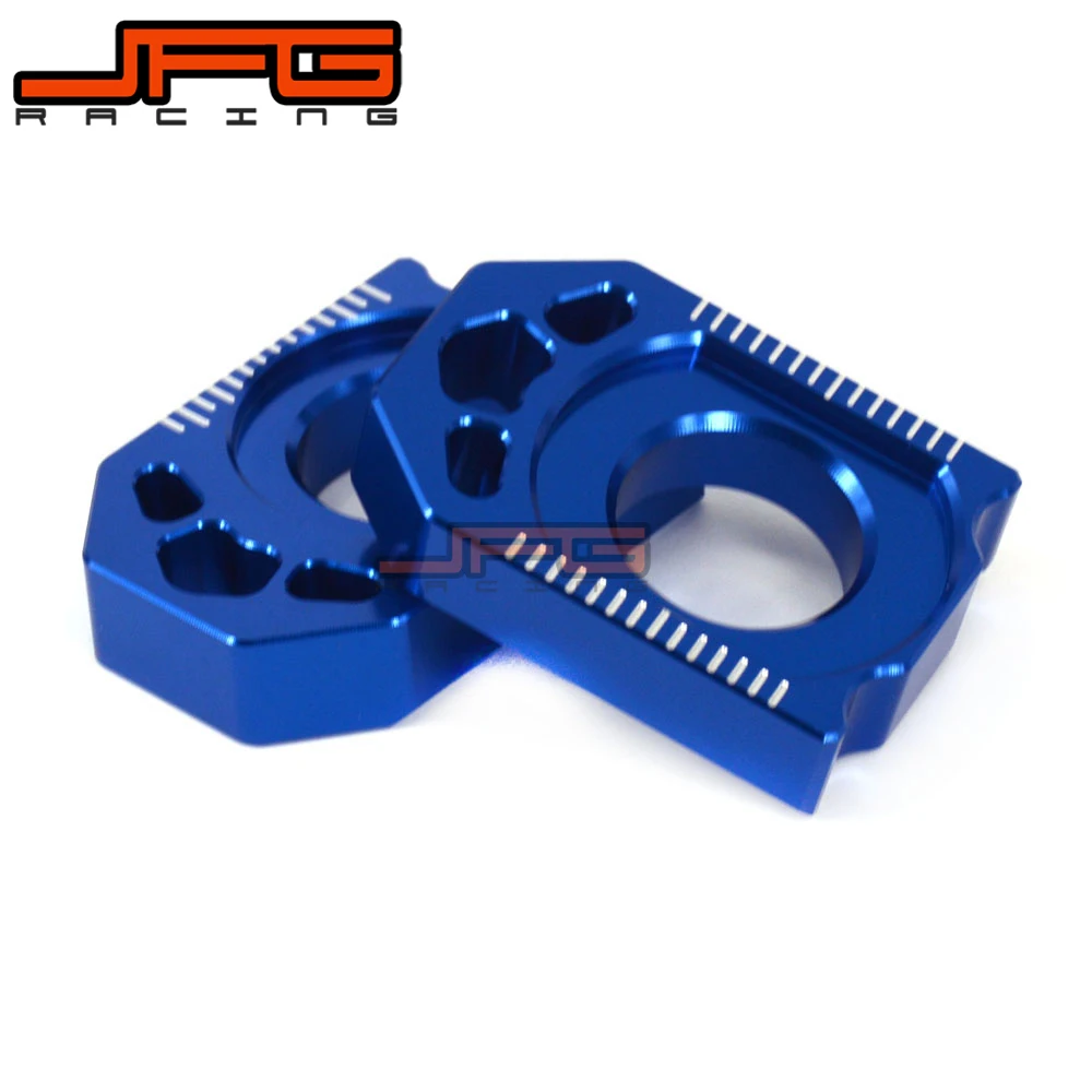 Блок регулировки оси задней цепи CNC для YAMAHA YZ125 YZ250 02 16 YZ250F YZ450F YZ250X YZ250FX WR250F WR450F WR250R