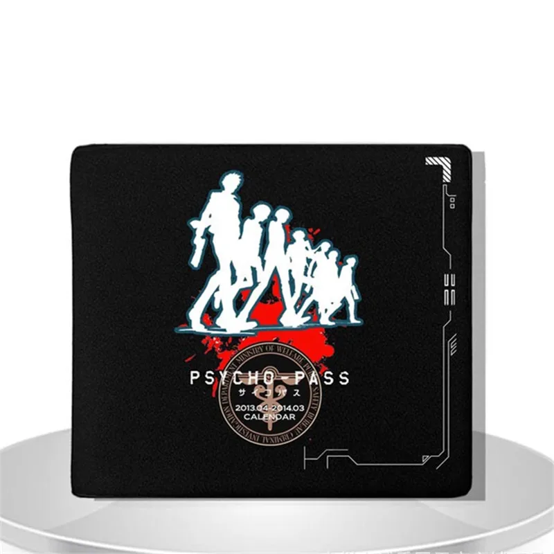  Japanese Cartoon Psycho-Pass/DOTA Short PU Leather Wallet High Quality Student Purse Good choose of