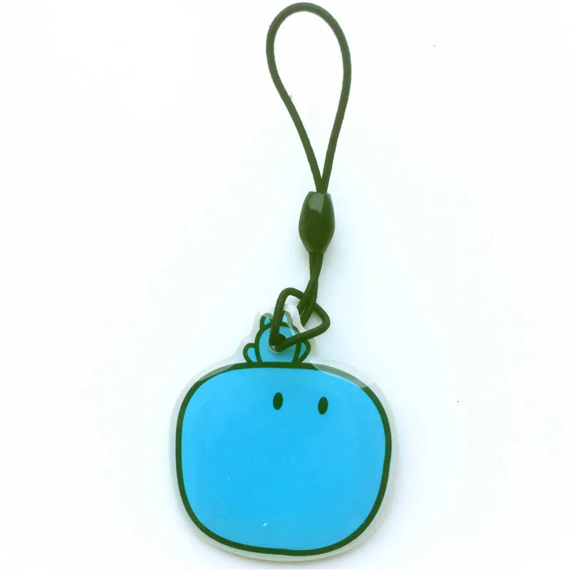 

50pcs EM ID Keyfobs RFID Tag Key Ring Card 125KHZ Proximity Token Access Control EM4100 TK4100 Tubaoer yellow/Cyan