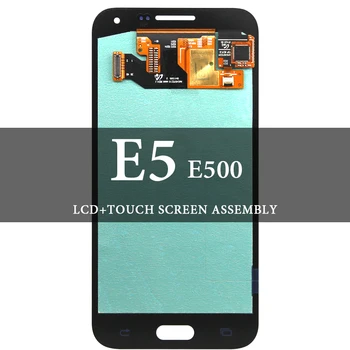 

Grade LCD For E5 E500 LCD Display Super AMOLED Screen With Touch Digitizer Assembly For E5 E500 LCD Replacement