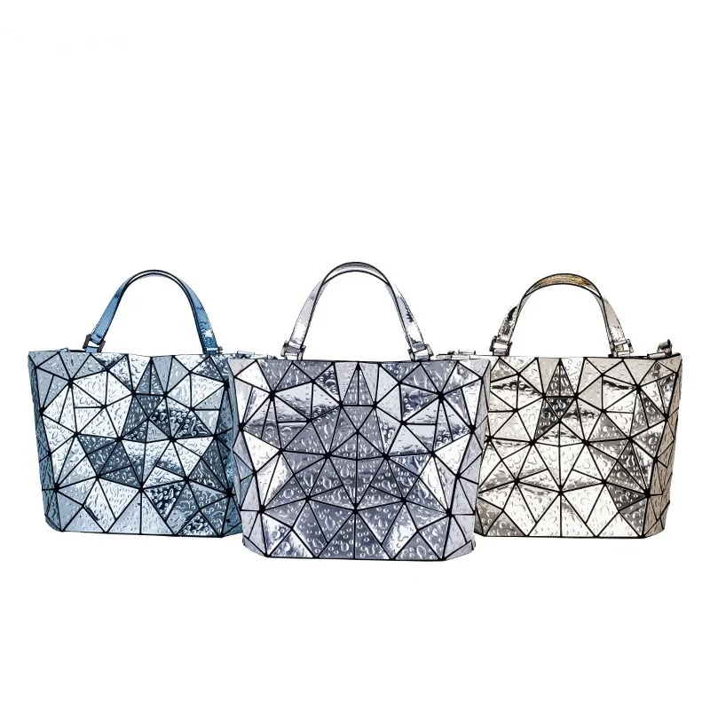 

Water Drops Women Bag Shoulder Sequins Mirror Geometric Women's Handbags Crossbody Bags Messenger Bag Laser Sac