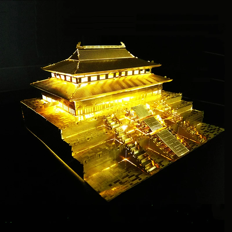 Детский 3D пазл Taihe храм запрещенный город украшение для спальни подсветка дома