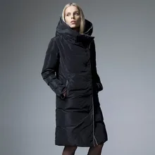 Высокое качество зимнее подиумное модное дизайнерское Короткое женское длинное пуховое пальто Женская белая пуховая куртка