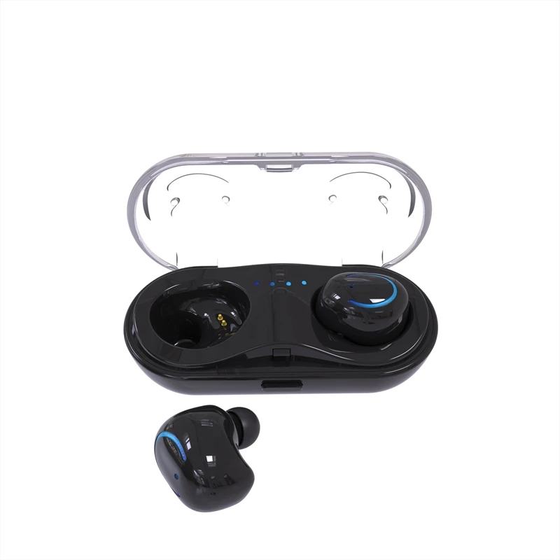 Vtin TWS Wireless Bluetooth In-ear Twins Earphones Noise Reduction Headset TWS Earphone Earbud with Charging Box Black White Red (5)