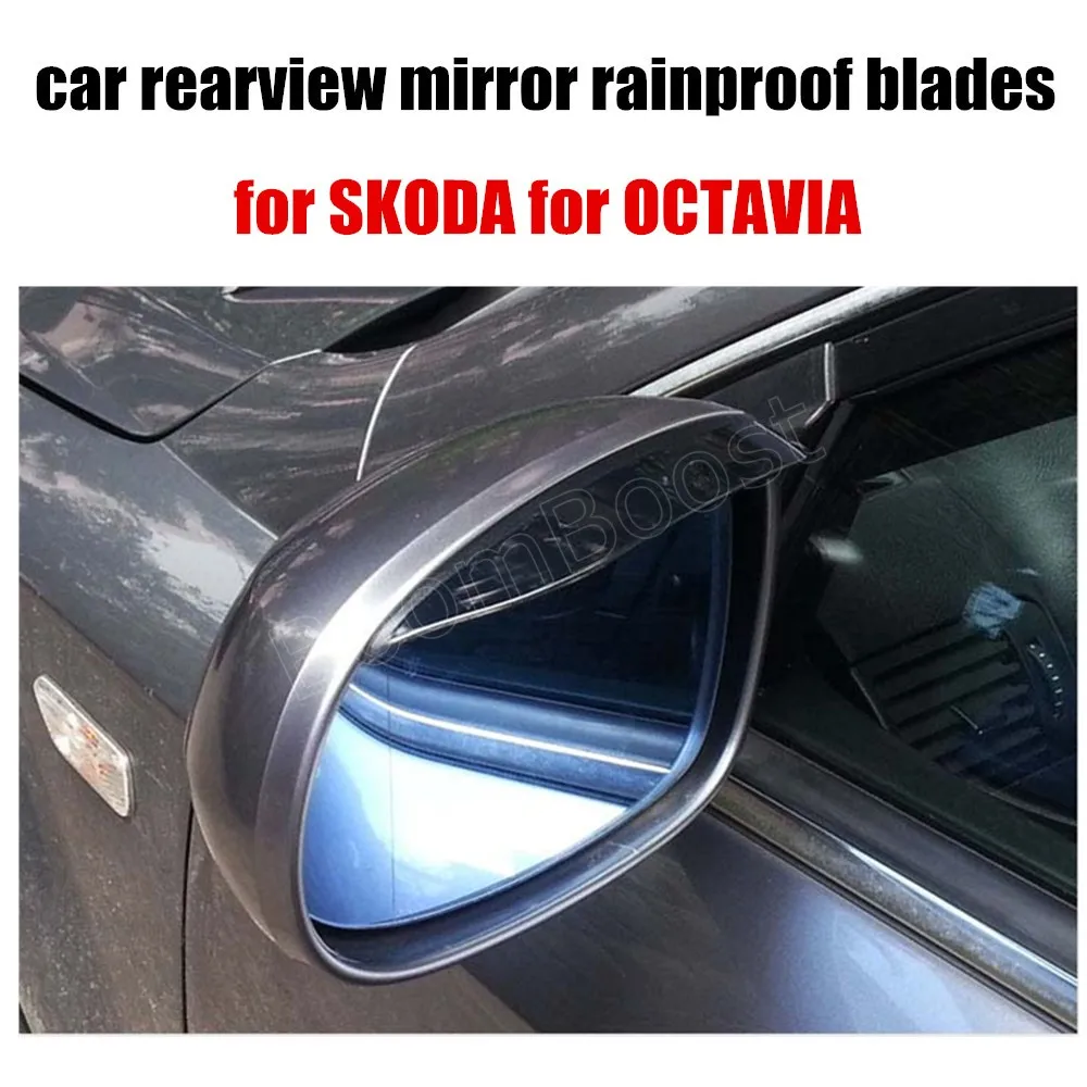 Car Rearview Mirror Shade Rainproof Blades Back Mirror Eyebrow Rain
