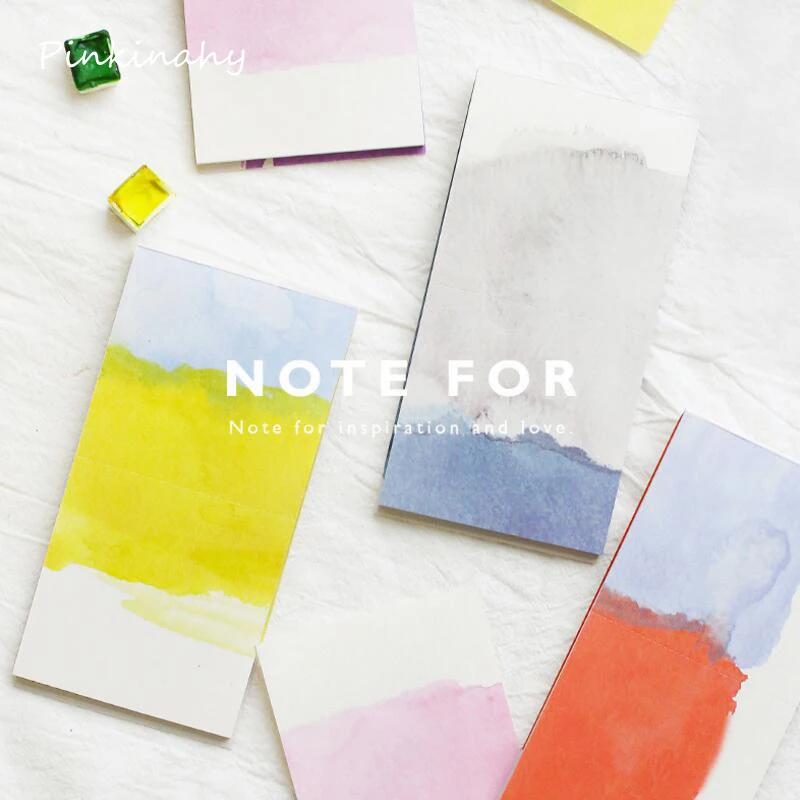 

1 PC Kawaii Water Colorful mini notebook diary book portable notepad stationery offce school supplies material escolar