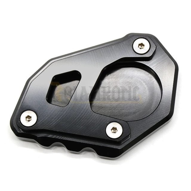 Color : Gold SSXPNJALQ Extension Support Moto B/équille Pied lat/éral Pad Support Plaque for BMW R1200R R1200RS 2015 2016 2017 2018