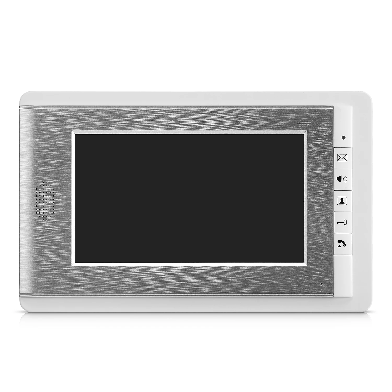 

2 pcs of MOOL Wired 7-inch telephone video intercom access system 1 display + 1 RFID access camera