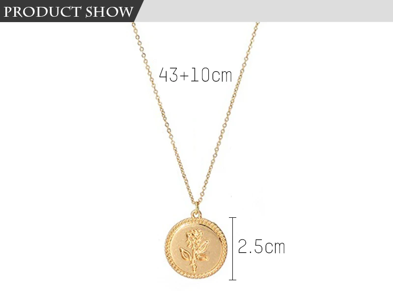 Rose Flower Necklace  (1)