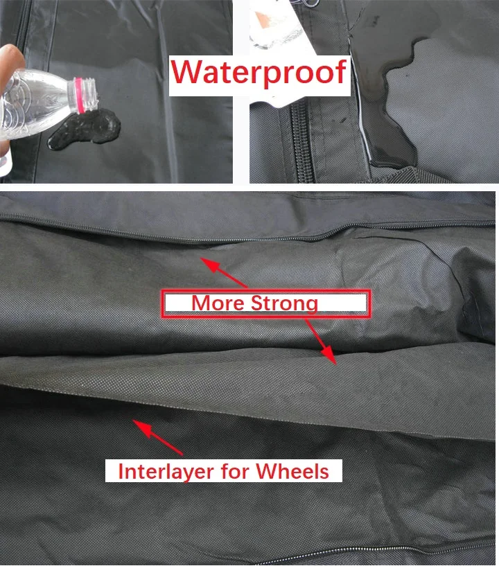 Discount Transport Bag for 26"27.5" Mountain Bike26 Carrier Bag Bicicleta Bike Transportation &Storage Waterproof  Free Tolls 137x80x25cm 18