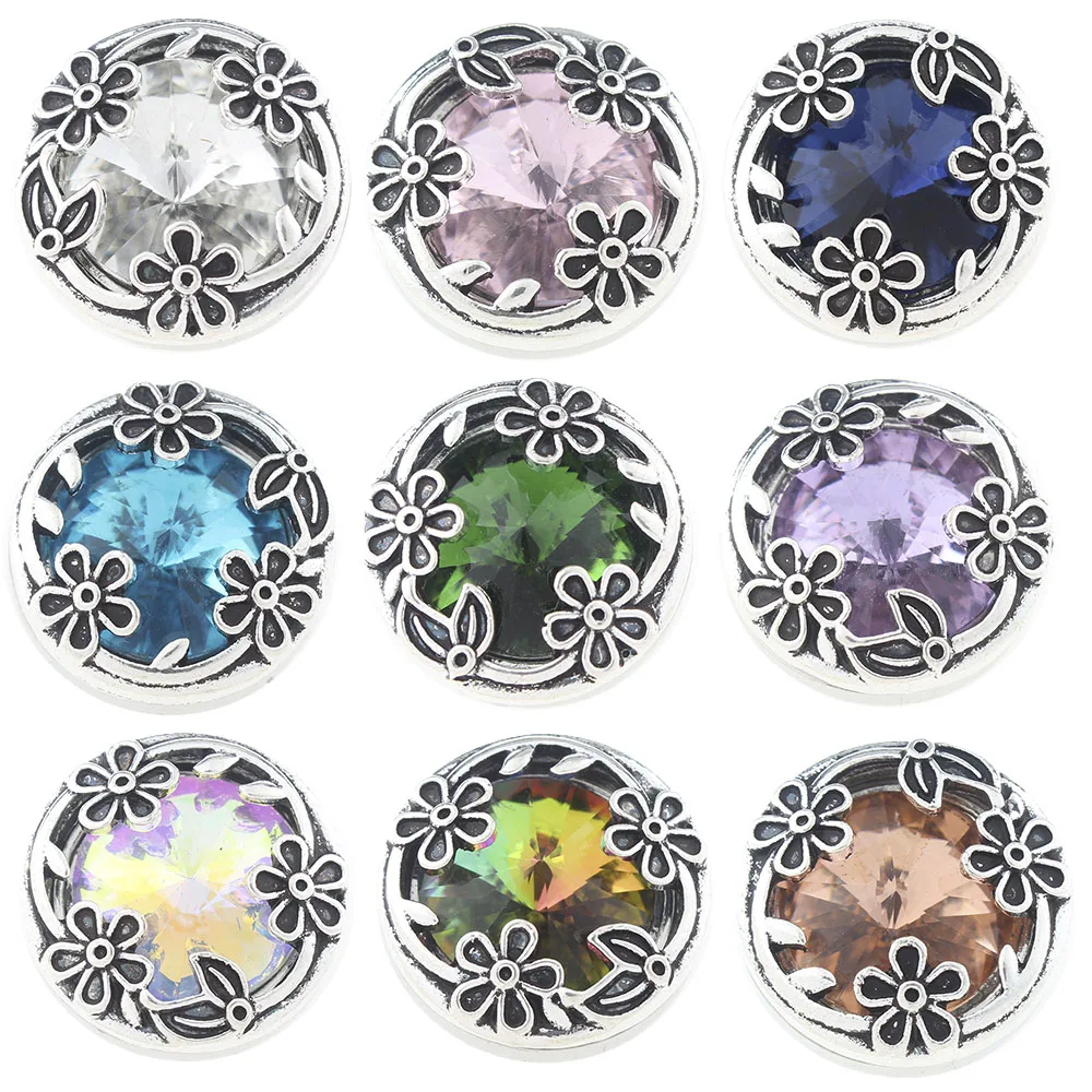 

JaynaLee 18-20mm Metal Ginger Snap Button Fit Ginger Snaps Bracelets Jewelry for women men gifts GJS5934