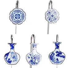 Старинный фарфор ваза Закладка для книг синий и белый металл закладка школьные канцелярские товары креативный уникальный подарок