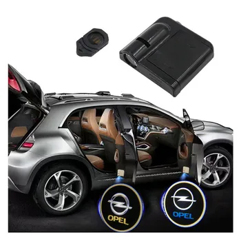 

2X Car LED Door Welcome Logo Laser Projector Ghost Shadow Light For Opel Insignia opel logo lights opel logo led