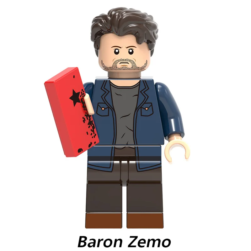 Kitoz Ant Man и the Wasp Ghost Captain Marvel Erik Selvig Zuri Baron Zemo Toy Figure Building Block X0197|Блочные конструкторы| |