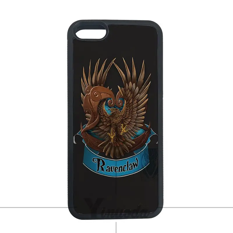 Yinuoda Gryffindor Hufflepuff Ravenclaw Slytherin tpu чехол для телефона для iphone 6 6s 6plus 6s plus 7 7plus 8plus 5 5S SE - Цвет: 3