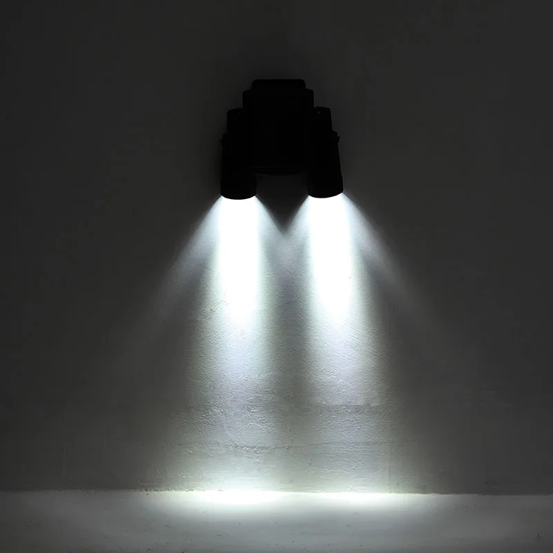 TAMPROAD Solar Lamp PIR Motion Sensor LED Security Night Light Bright