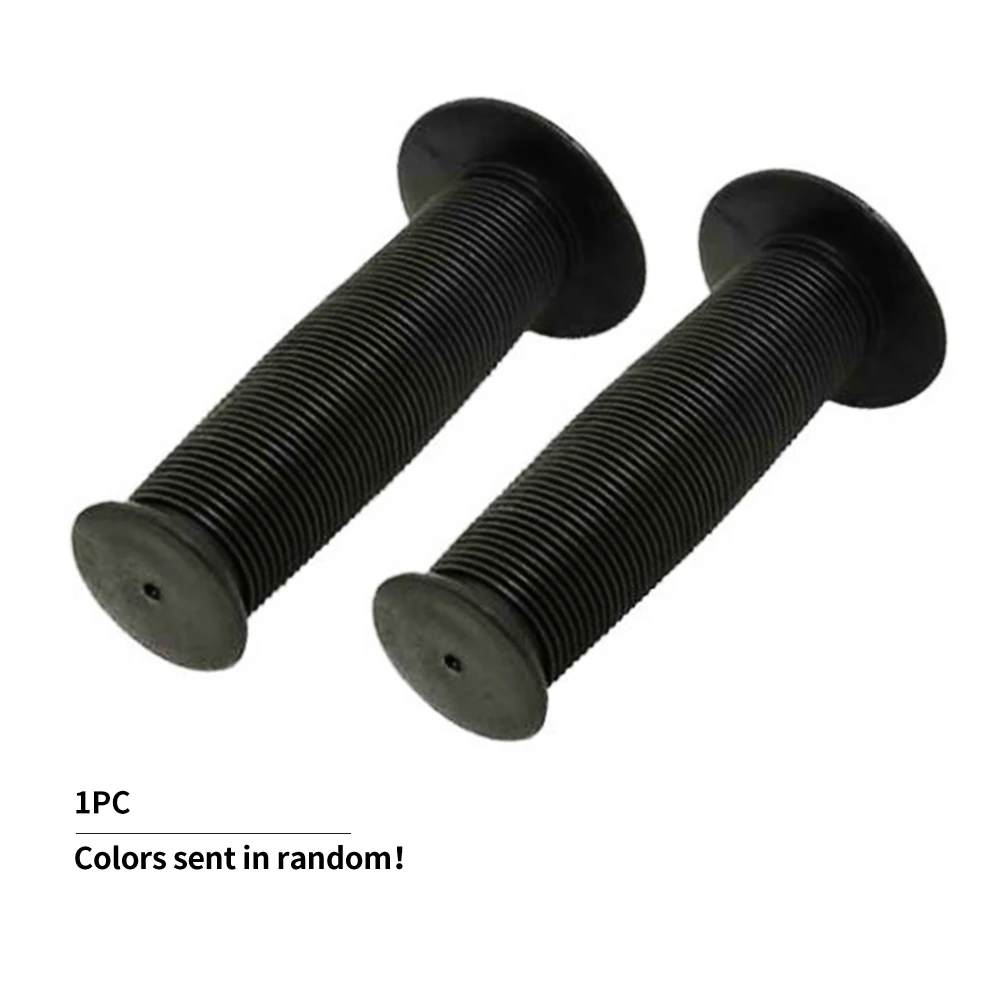 

1 Pair Bicycle Soft Safe Holder Accessories Anti Slip Cover Silicone Kids Protection Locking Bike Knob Handle Grip Random Color