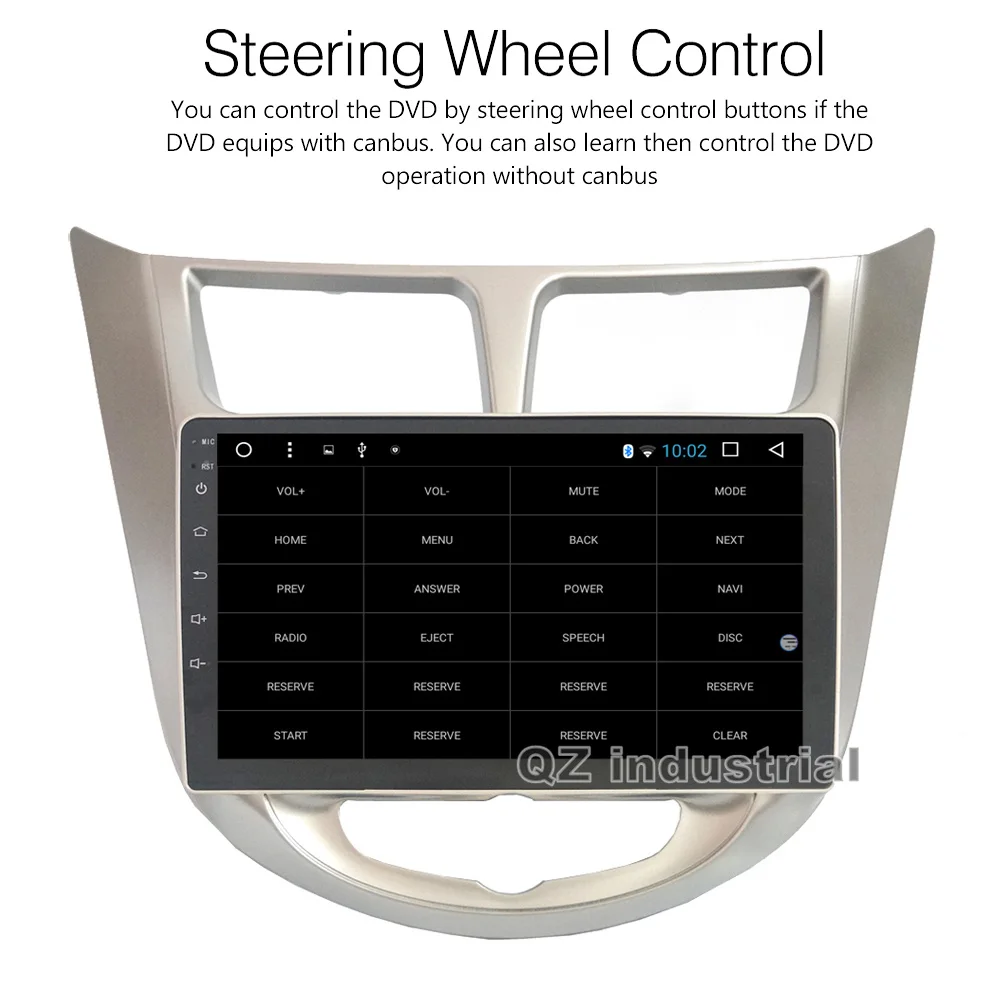 Cheap QZ industrial HD 9inch Android 8.1 T3 for Hyundai Solaris Verna Car DVD Player with 3G 4G WIFI GPS Radio Navi BT SWC RDS Map 5 Cheap QZ industrial HD 9inch Android 8.1 T3 for Hyundai Solaris Verna Car DVD Player with 3G 4G WIFI GPS Radio Navi BT SWC RDS Map 5