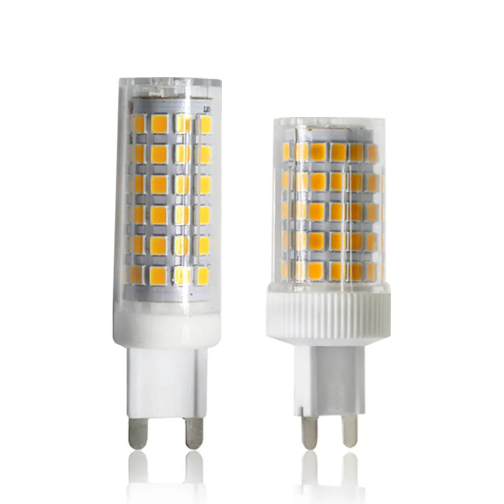 YWXLight G9 светодио дный Лампа AC 220 В 240 В 9 Вт 10 Вт 2835 SMD светодио дный Керамический прожектор лампы 86 лампа 76 лампа холодный белый теплый белый